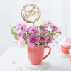 Adorable Birthday Pink Floral Arrangement Online