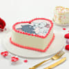 Buy Adorable Love Heart Cake (Half kg)