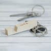 Gift Adventure Awaits Personalized Wooden Keychain & Mobile Holder