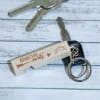Adventure Awaits Personalized Wooden Keychain & Mobile Holder Online
