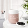 Gift Affectionate Sip Personalized Temperature Mug - Pink
