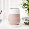 Shop Affectionate Sip Personalized Temperature Mug - Pink