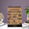 All About India Personalized Spiral 2022 Desk Calendar Online