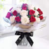 Gift All For Love 25 Red and White Roses