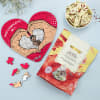 All Hearts Personalized Puzzle Hamper Online