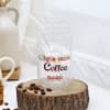 Gift All I Want For Christmas Is More Coffee Personalized Can Glass With Straw