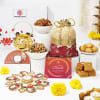 Alluring Diya Holder Diwali Hamper Online