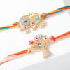 Gift Alluring Feng Shui Rakhi Combo