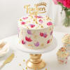 Alluring Floral Cake For Teachers Day (1 Kg) Online