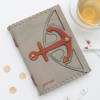 Gift Anchor Of New Beginnings - Personalized Leather Diary