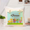 Animal Train Personalized LED Cushion Online