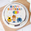 Buy Animals Party Birthday Cake (Half Kg)