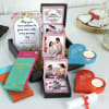 Anniversary Gift Tray With Personalized Pop-Up Box And Candles Online