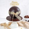 Gift Anniversary Surprise Chocolate Pinata Ball Cake (Eggless) (750 Grams)