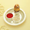 Buy Antique Bhaiya Bhabhi Rakhi With Pooja Thali