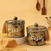 Antique Finish Metal Containers For Tea/Coffee Online