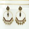 Antique Gold Polish Handmade Earrings Online