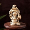 Antique Laughing Buddha Gold Plated Statue Online