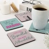 Buy Arabic Themed Coasters - Personalized - Set Of 4