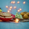 Aram Ganesha with Sweets and Snacks Online