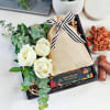 Aromatic Temptations Dry Fruits and Roses Gift Box Online
