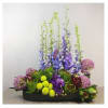 Arrangement of Cut Flowers mauve and purple Online
