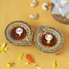 Shop Assorted Chocolates with Clay Diyas & Dry Fruits