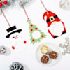 Gift Assorted Tasty Chocolate Christmas Tree Ornaments - Set Of 3