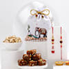 Auspicious Bhaiya Bhabhi Rakhi Hamper Online