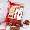 Auspicious Rudraksha Bhaiya Bhabhi Rakhi Hamper Online