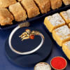 Auspicious Trishul Rakhi Hamper Online