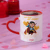 Avengers Personalized Heart-handle Mug Online