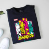 Gift Avengers Squad Personalized Tee For Men Black