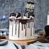 Gift Awesome Oreo Chocolate Cream Cake For Dad