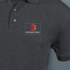 Buy AWG Solid Polo T-shirt for Men (Charcoal Grey)