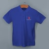 Shop AWG Solid Polo T-shirt for Men (Royal Blue)