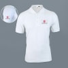 AWG Solid Polo T-shirt for Men (White) Online