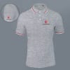 AWG Sport Giza Polo T-shirt for Men (Grey Melange) Online