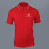 AWG Sport Giza Polo T-shirt for Men (Red) Online