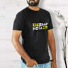 Gift Baap Baap Hota Hai Half Sleeve Men's T-Shirt - Black