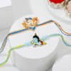 Bal Ganesha And Krishna Rakhi For Kids - Set Of 2 Online