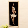 Gift Ballet Dance Big Collage Wooden Relief Painting 27 Inch