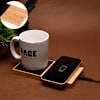 Bamboo Wireless Charger With Cup Warmer Online