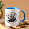 Buy Basketball Dad Personalized Blue Ceramic Mug