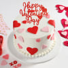 Buy Be Mine Forever Valentine Cake (600 gm)