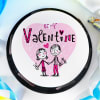 Gift Be My Valentine Oreo Poster Cake (1 kg)