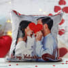 Be My Valentine Personalized Photo Sequin Cushion Online