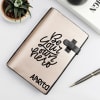Gift Be Your Own Hero - Personalized PU Leather Diary