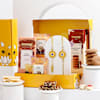 Beaded Bhaiya Bhabhi Rakhi Gift Hamper Online