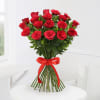 Gift Beautiful 18 Red Roses Bunch